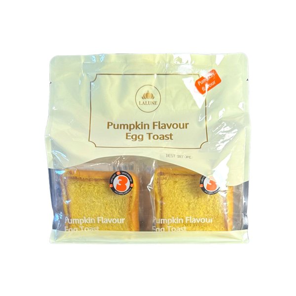 Lalune Pumpkin Flavour Egg Toast box