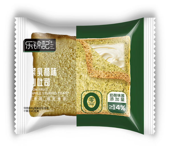 Lejinji Spinach & Cheese Flavor Stuffed Toast