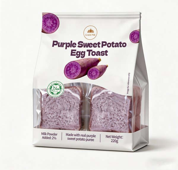 Lalune Purple Sweet Potato Egg Toast box