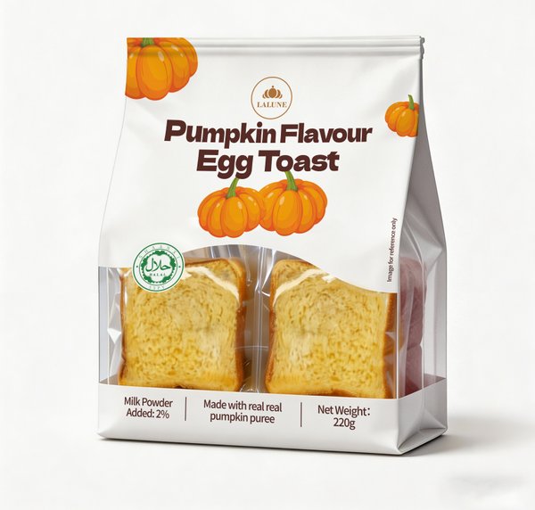 Lalune Pumpkin Flavour Egg Toast box