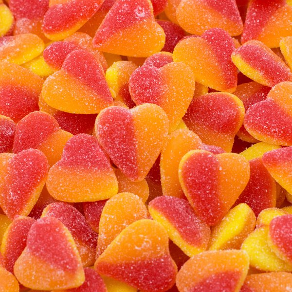 Peach Heart Gummy