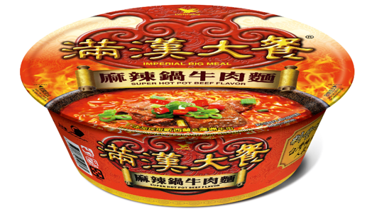 Imperial Big Meal Instant Bowl Noodle Mala Beef Flavour